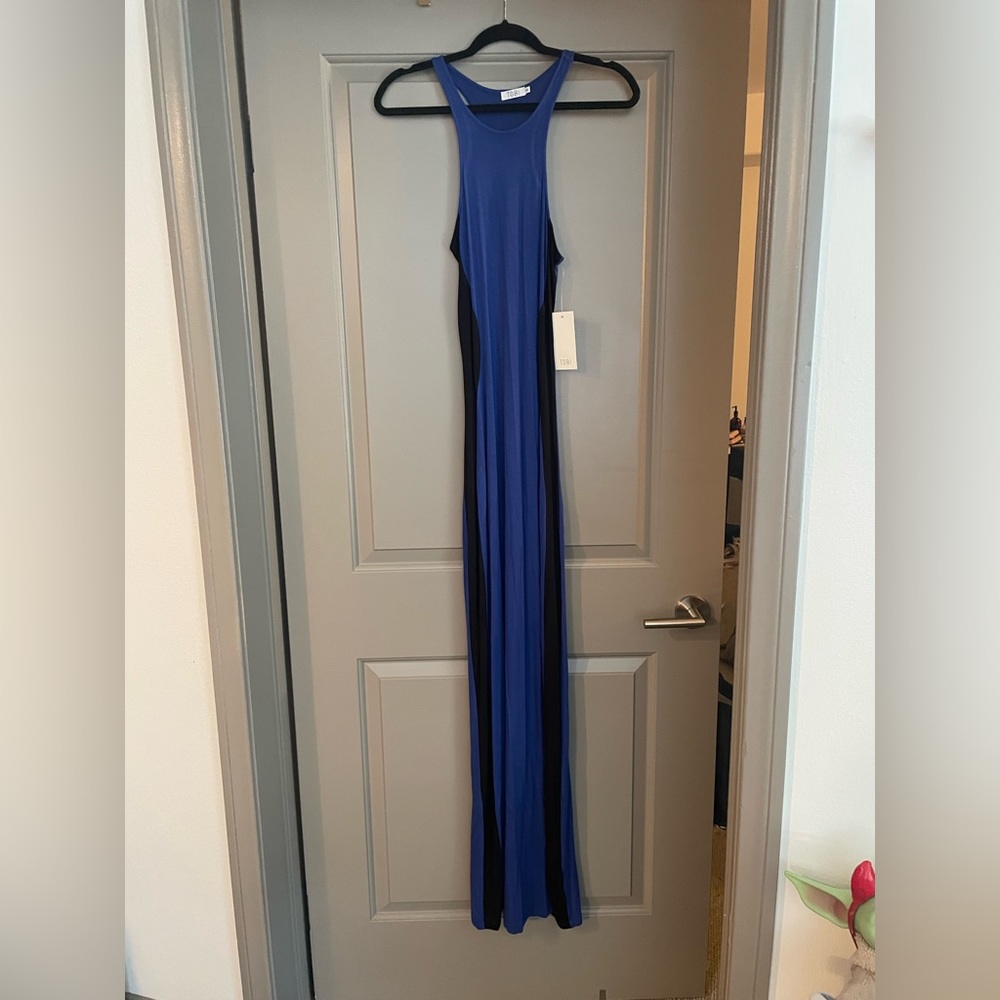 Tobi Black and Blue Maxi